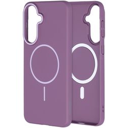 Mobiparts Slim Line Samsung Galaxy A37 MagSafe Hülle Hardcase Backcover - Imperial Purple