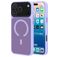 Mobiparts Hardcover iPhone 17 Pro Max MagSafe Hülle Hardcase Backcover - Satin Lila