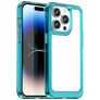 Mobigear Crystal iPhone 15 Pro Hülle Hardcase Backcover - Transparent / Türkis