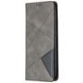 Mobigear Rhombus Slim Realme C11 (2020) Hülle Klapphülle - Grau