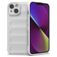 Mobigear Bumpy iPhone 14 Hülle Flexibles TPU Backcover - Weiß