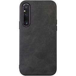Mobigear Excellent Sony Xperia 1 V Hardcase Backcover - Schwarz