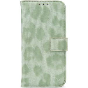 My Style Flex Wallet Samsung Galaxy S25 Hülle Klapphülle Geldbörse - Green Leopard