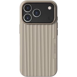 Nudient Bold iPhone 17 Pro MagSafe Hülle Hardcase Backcover - Linen Beige