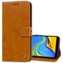 Mobigear Wallet Samsung Galaxy J6 Plus Hülle Klapphülle Geldbörse - Cognac