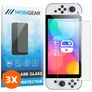 Mobigear Nintendo Switch OLED Panzerglas Gehärtetes Glas Displayschutz - Hüllenfreundlich (3er Pack)