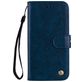 Mobigear Wallet Samsung Galaxy A70 Hülle Klapphülle Geldbörse - Blau