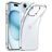 Mobigear Basics Durchsichtig iPhone 15 Plus Hülle Flexibles TPU Backcover - Transparent