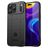 Mobigear Rugged Shield iPhone 17 Pro Max Hülle Flexibles TPU Backcover Stoßfest - Schwarz