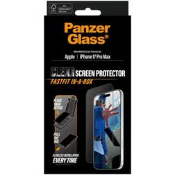 PanzerGlass FastFit iPhone 17 Pro Max Gehärtetes Glas Displayschutz - Hüllenfreundlich + Applikator