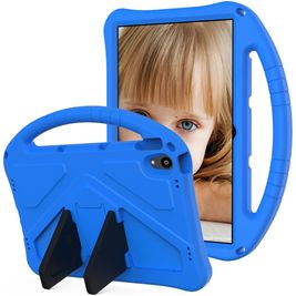 Mobigear AeroArmor Lenovo Tab P11 Gen 1 Tablet Hülle für Kinder mit Tragegriff + Stifthalter - Blau