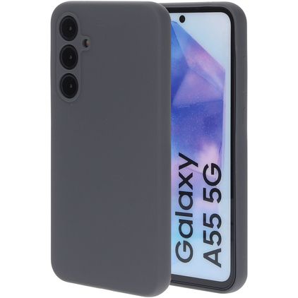Mobiparts Samsung Galaxy A55 Silikon Backcover - Urban Grey
