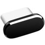 Mobigear Essentials Aluminium Anti-Staub-Stopfen - USB-C - Schwarz (2er Pack)