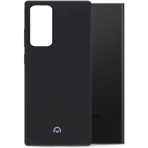 Mobilize Rubber Gelly Samsung Galaxy S23 Ultra Hülle Flexibles TPU Backcover - Matt Black