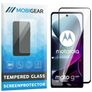 Mobigear Premium Motorola Moto G200 5G Panzerglas Gehärtetes Glas Displayschutz - Hüllenfreundlich - Schwarz