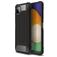 Mobigear Outdoor Samsung Galaxy A22 5G Hülle Hardcase Backcover Stoßfest - Schwarz