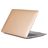Mobigear Metallic MacBook Air 13 Zoll (2018-2020) Hardshell Hülle Laptop Cover MacBook Case - Gold - Modell A1932 / A2179 / A2337