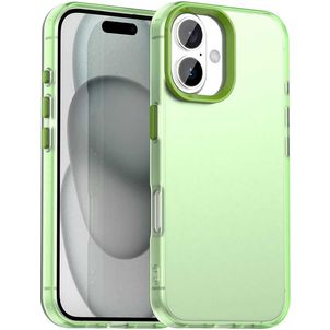 Mobigear Crystal iPhone 17 Hülle Hardcase Backcover - Grün