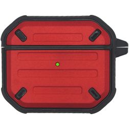 Mobigear Armor Apple AirPods 3 Hülle Silikon (flexibel) - Rot