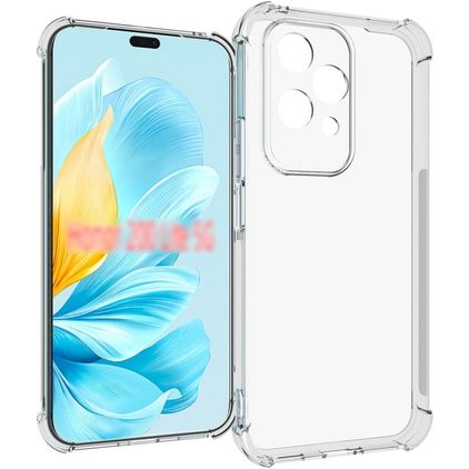 Mobigear Cushion Durchsichtig HONOR 200 Lite Hülle Flexibles TPU Backcover - Transparent