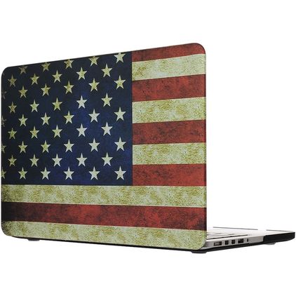 Mobigear Design MacBook Pro 15 Zoll (2012-2015) Hardcase Hülle MacBook Case - US Flag - Model A1398