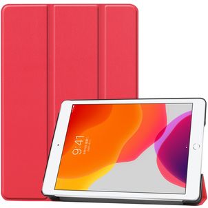 Mobigear Tri-Fold iPad 9 (2021) Hülle Klapphülle - Rot