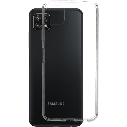 Mobiparts Classic Transparent Samsung Galaxy A22 5G TPU (flexibel) Backcover - Transparent