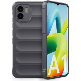 Mobigear Bumpy Xiaomi Redmi A1 4G Hülle Flexibles TPU Backcover - Charcoal
