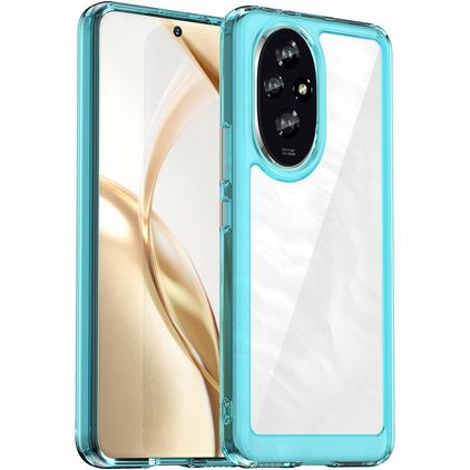 Mobigear Crystal HONOR 200 Hardcase Backcover - Blau