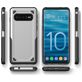 Mobigear Slim Armor Samsung Galaxy S10 Plus Hülle Hardcase Backcover Stoßfest - Rot