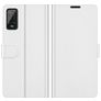 Mobigear Wallet Wiko Power U20 Hülle Klapphülle Geldbörse - Weiß