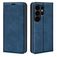 Mobigear Retro Slim Samsung Galaxy S26 Ultra Hülle Klapphülle Geldbörse - Blau