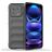 Mobigear Bumpy Xiaomi 13 Hülle Flexibles TPU Backcover - Charcoal