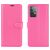 Mobigear Classic Samsung Galaxy A52s 5G Hülle Klapphülle Geldbörse - Magenta