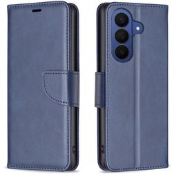 Mobigear Excellent Samsung Galaxy A27 Hülle Klapphülle Geldbörse - Blau