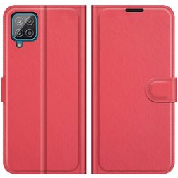 Mobigear Classic Samsung Galaxy A22 4G Hülle Klapphülle Geldbörse - Rot