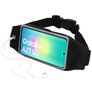 Mobiparts Comfort Fit Belt Handyhalterung Joggen Samsung Galaxy A27 Sporthülle Neopren Gürtel - Schwarz