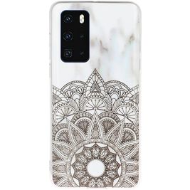Mobigear Marble Huawei P40 Hülle Flexibles TPU Backcover - Mandala