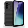 Mobigear Bumpy Samsung Galaxy A17 Hülle Flexibles TPU Backcover - Schwarz