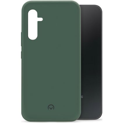 Mobilize Rubber Gelly Samsung Galaxy A34 Hülle Flexibles TPU Backcover - Matt Green