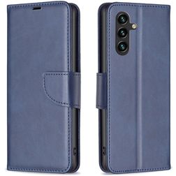 Mobigear Excellent Samsung Galaxy A56 Hülle Klapphülle Geldbörse - Blau