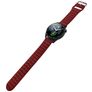 Mobigear Bumpy Silikon Smartwatch Armband Dornschließe - 22-mm-Universalanschluss - Weinrot