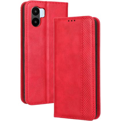 Mobigear Sensation Xiaomi Redmi A1 4G Hülle Klapphülle Geldbörse - Rot