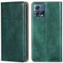 Mobigear Wallet Motorola Edge 30 Fusion Hülle Klapphülle Geldbörse - Grün