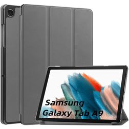 Mobigear Tri-Fold Samsung Galaxy Tab A9 (2023) Hülle Klapphülle - Grau