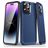 Mobigear Slim Armor iPhone 15 Pro Max Hülle Hardcase Backcover Stoßfest - Marineblau