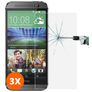 Mobigear HTC One M9 Panzerglas Gehärtetes Glas Displayschutz - Hüllenfreundlich (3er Pack)