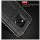 Mobigear Rugged Shield Huawei Mate 20 Pro Hülle Flexibles TPU Backcover Stoßfest - Schwarz