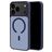 Mobiparts Hardcover iPhone 18 Pro Max MagSafe Hülle Hardcase Backcover - Satin Blue