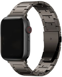 Mobigear Sydney Titan Apple Watch Armband Faltschließe - 49/46/45/44 mm - Space Grau